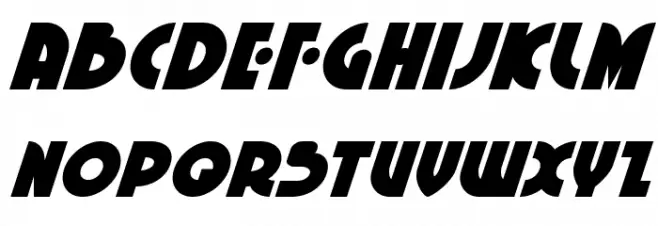 Neuralnomicon Super-Italic Caratteri MAIUSCOLE
