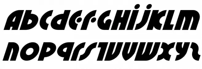 Neuralnomicon Super-Italic 字体 小写