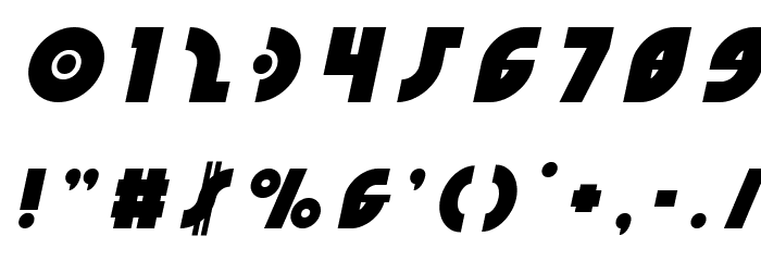 Neuralnomicon Title Italic Font OTHER CHARS