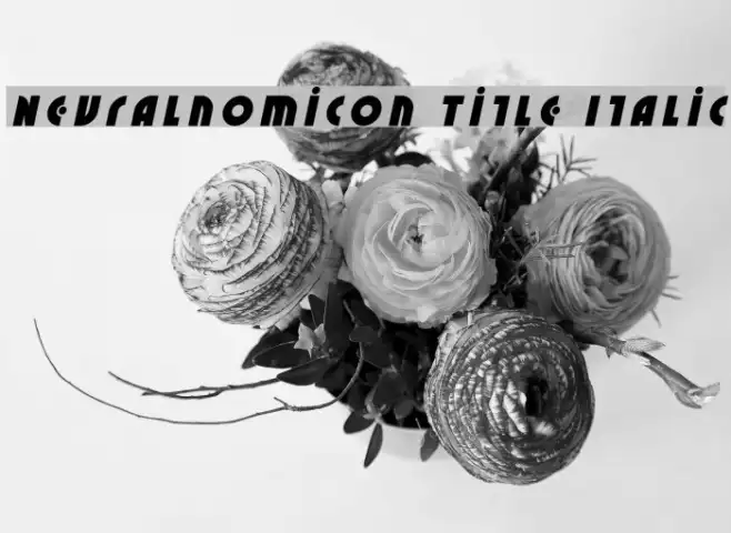 Neuralnomicon Title Italic Example 1
