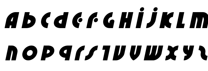 Neuralnomicon Title Italic Font LOWERCASE