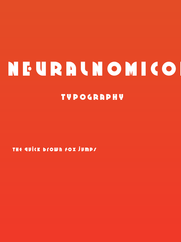 Neuralnomicon Title Poster