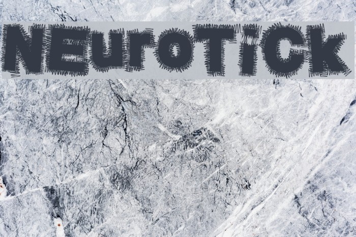 NeuroTick Font examples