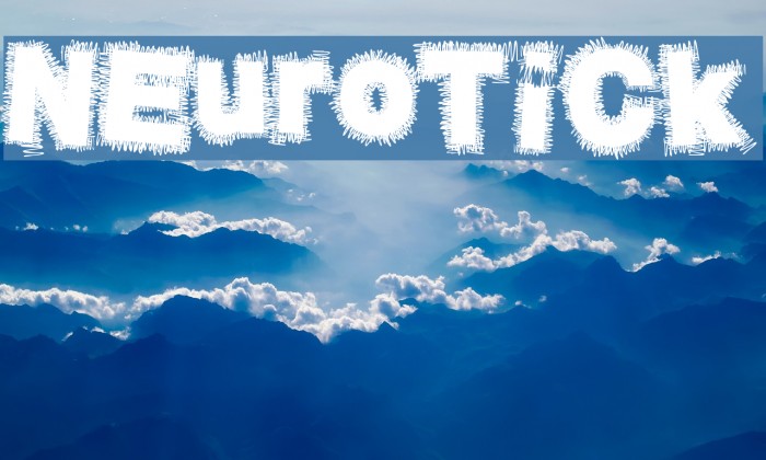 NeuroTick Font examples