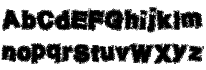 NeuroTick Font LOWERCASE