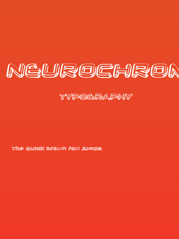 Neurochrome-Regular Poster