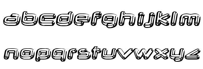 Neurochrome Font LOWERCASE