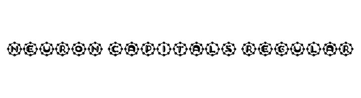 Neuron Capitals Regular Caratteri