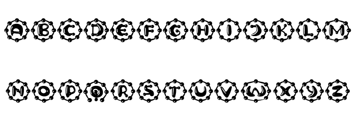 Neuron Capitals Regular Font OTHER CHARS