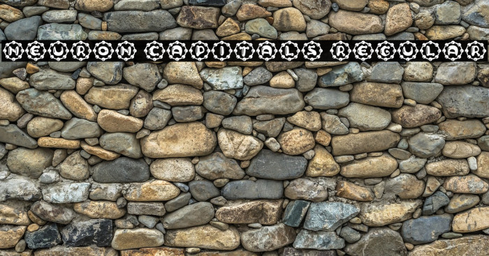 Neuron Capitals Regular Font examples