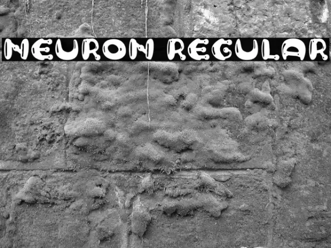 Neuron Regular Font examples