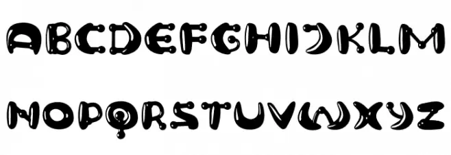 Neuron Regular フォント 小文字