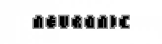 Neuronic Schriftart
