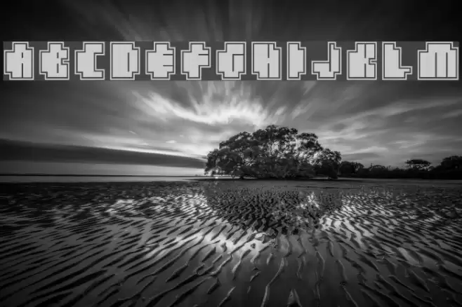Neuronic Schriftart examples