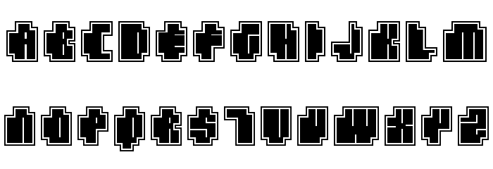 Neuronic Font LOWERCASE