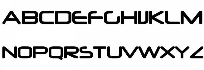 Neuropol Bold Schriftart Groß