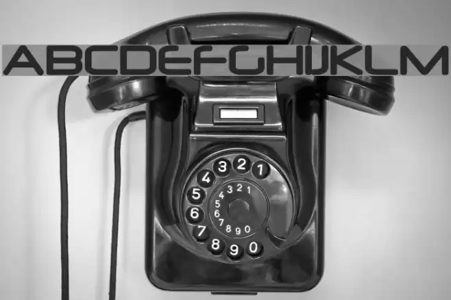 Neuropol Bold Font examples