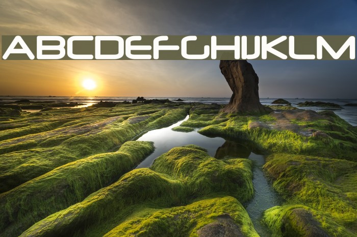 Neuropol Bold Font examples