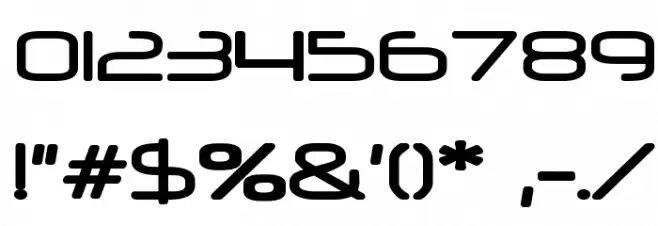 Neuropol Medium Font OTHER CHARS