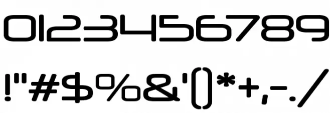 Neuropol-Regular Font OTHER CHARS
