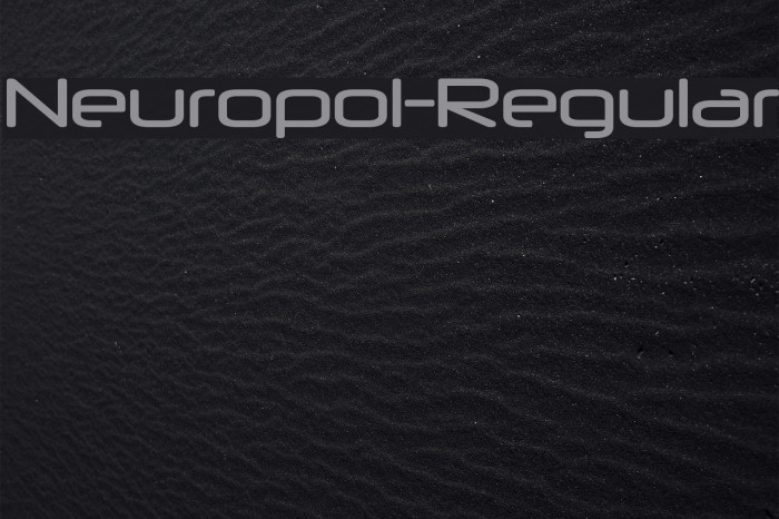 Neuropol-Regular Font examples