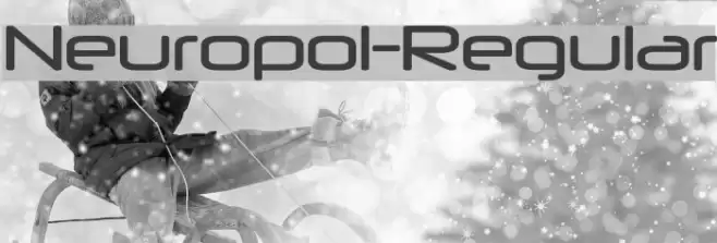 Neuropol-Regular Font examples