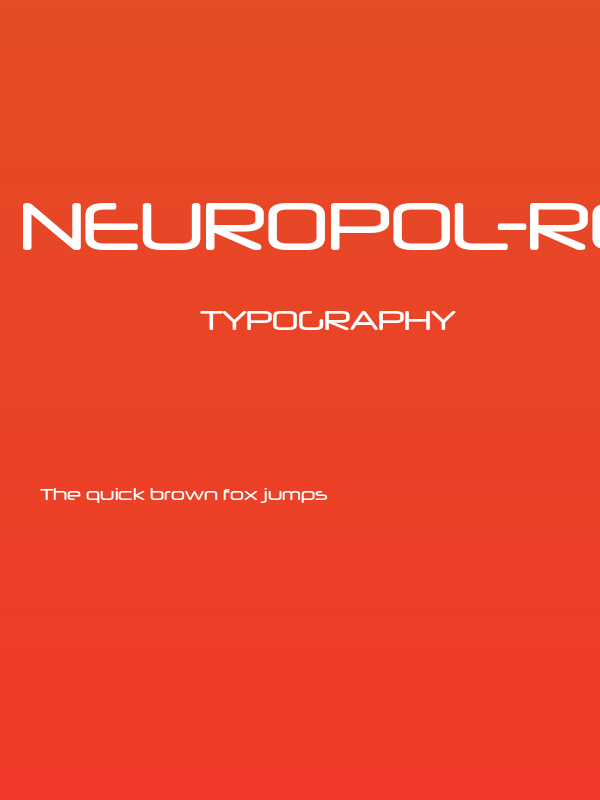 Neuropol-Regular Poster