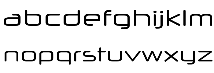 Neuropol X Free Font LOWERCASE