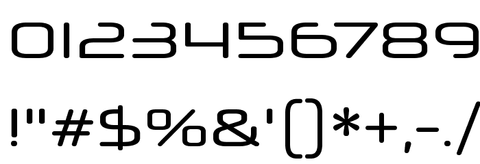 NeuropolXRg-Regular Font OTHER CHARS