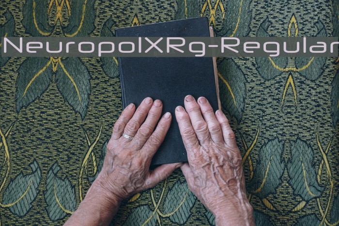 NeuropolXRg-Regular Font examples
