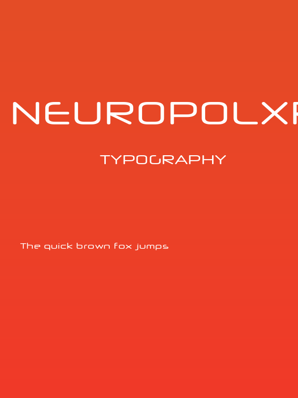NeuropolXRg-Regular Poster