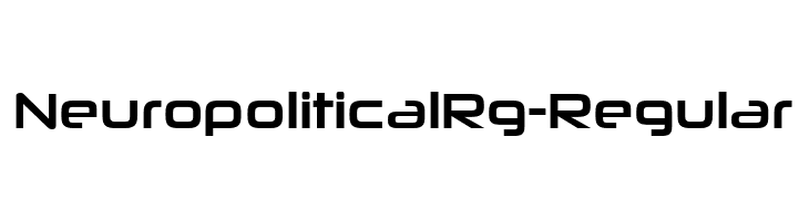 NeuropoliticalRg-Regular  नि: शुल्क फ़ॉन्ट्स डाउनलोड