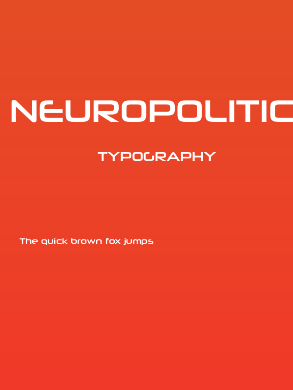 NeuropoliticalRg-Regular Poster