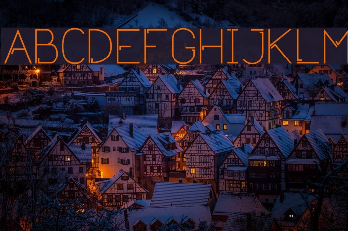 Neurotica Font examples