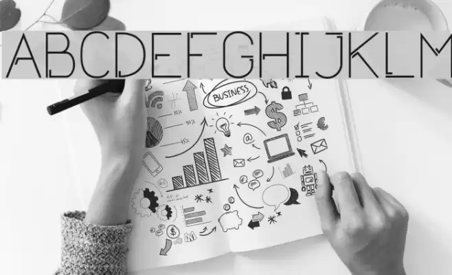 Neurotica Font examples