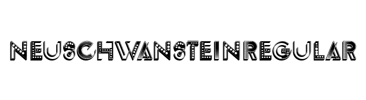 Neuschwanstein Regular  font caratteri gratis