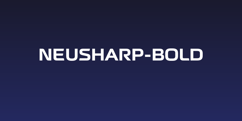 Neusharp-Bold Social Header