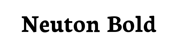 Neuton Bold Font
