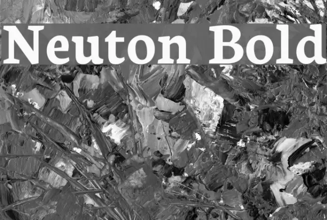 Neuton Bold examples