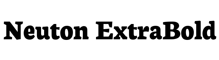 Neuton ExtraBold Font
