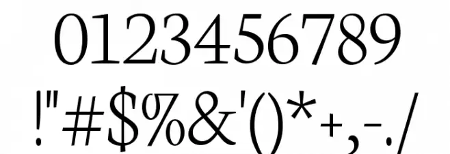 Neuton ExtraLight Schriftart Anderer Schreiben