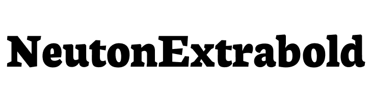Neuton Extrabold  baixar fontes gratis