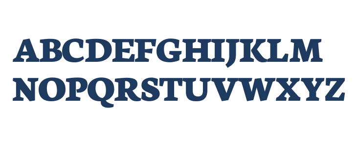 Neuton ExtraBold Uppercase