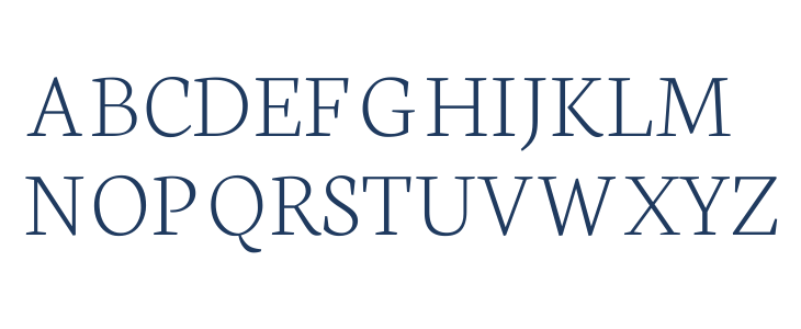 Neuton ExtraLight Uppercase