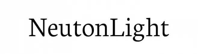 Neuton Light  Frei Schriftart Herunterladen