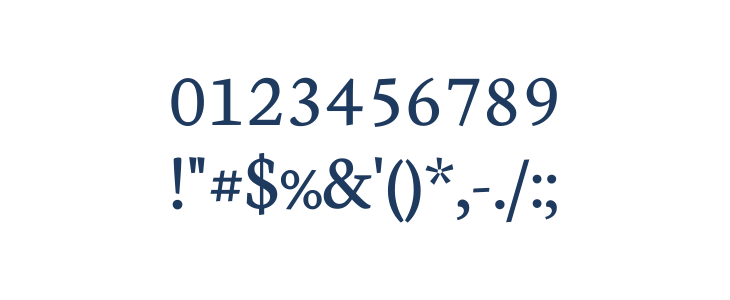 Neuton Regular2 Other Characters