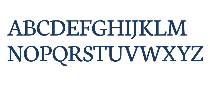 Neuton Regular2 Uppercase