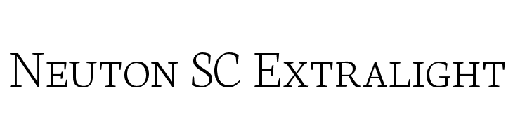 Neuton SC Extralight Fuentes