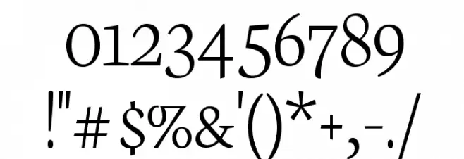 Neuton SC Extralight Font OTHER CHARS