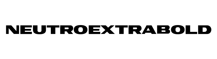 Neutro Extra Bold  لخطوط تنزيل